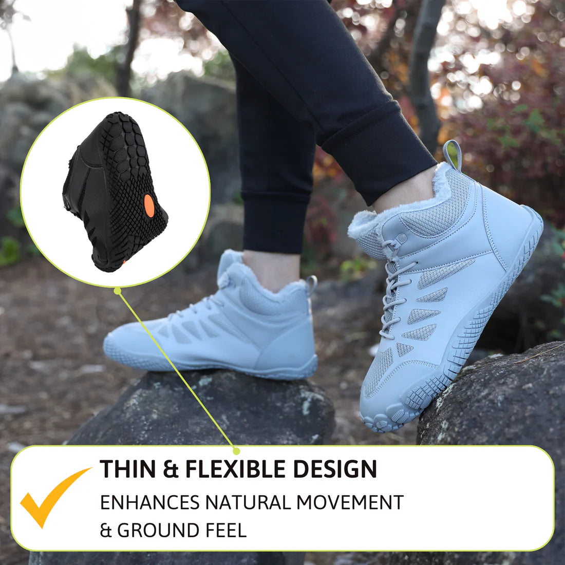 Frostline Max - Warm and water-repellent barefoot shoes (1+1 FREE)