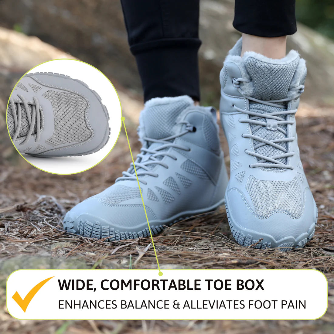 Frostline Max - Warm and water-repellent barefoot shoes (1+1 FREE)