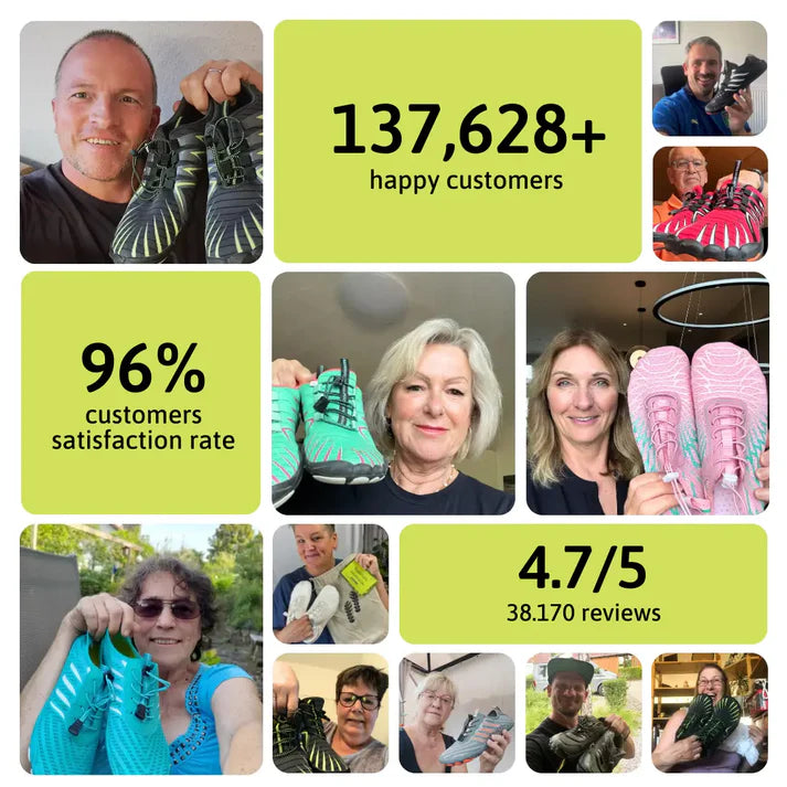 Ventura Flex - Ergonomic & Supportive Barefoot Shoes (Unisex)