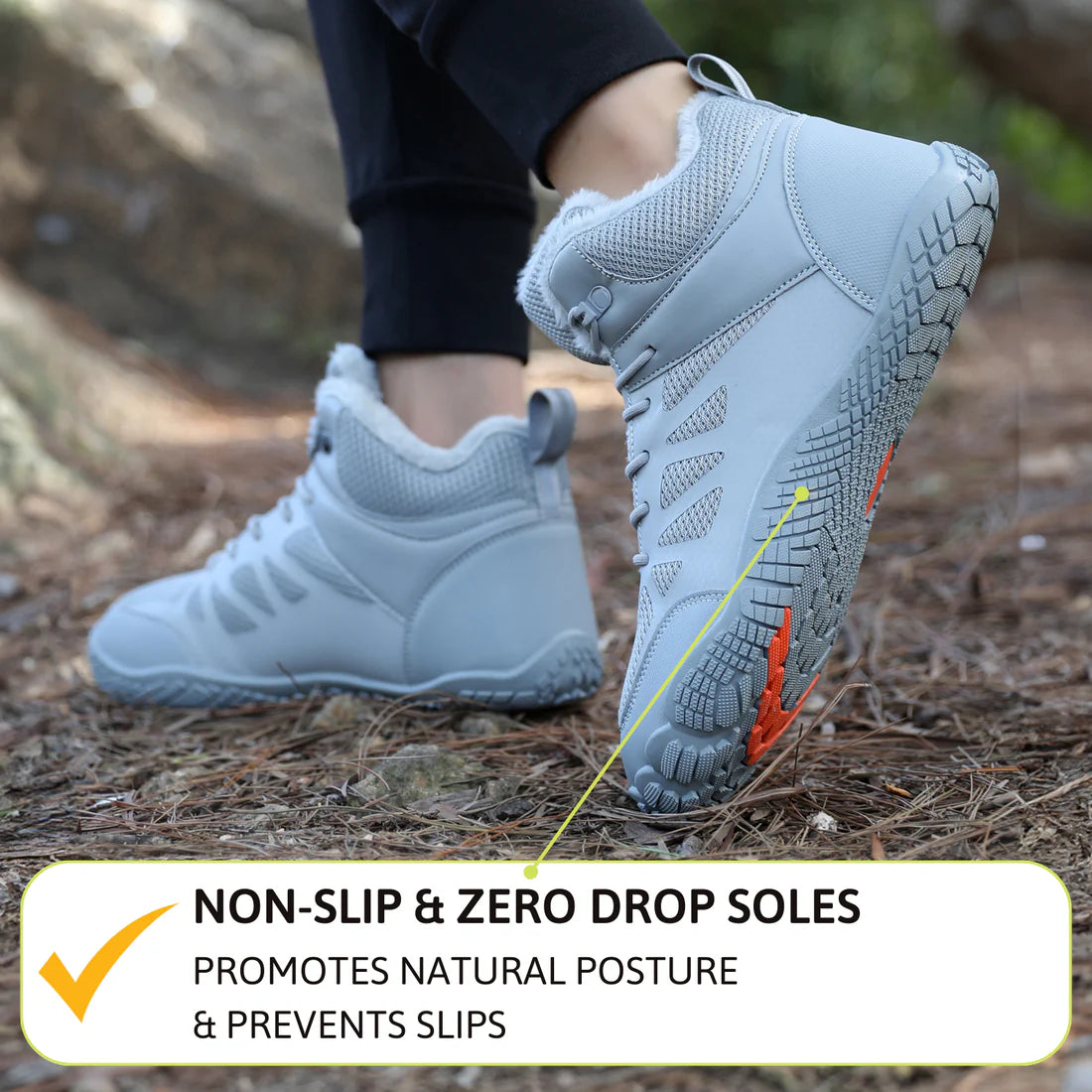 Frostline Max - Warm and water-repellent barefoot shoes (1+1 FREE)