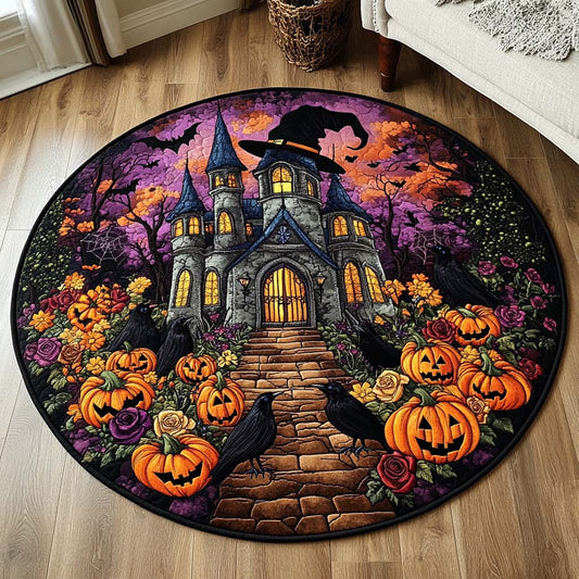 Haunted Dreams Quilted Round Mat
