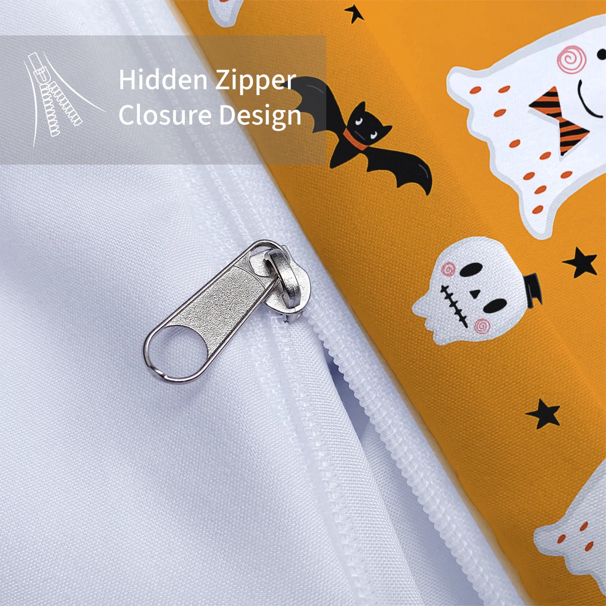 3-piece Halloween Bed Covers