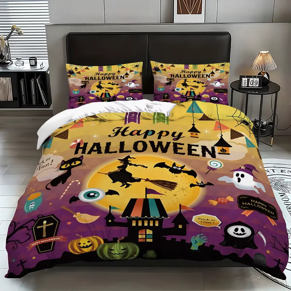 Halloween Castle Ghost Bedding