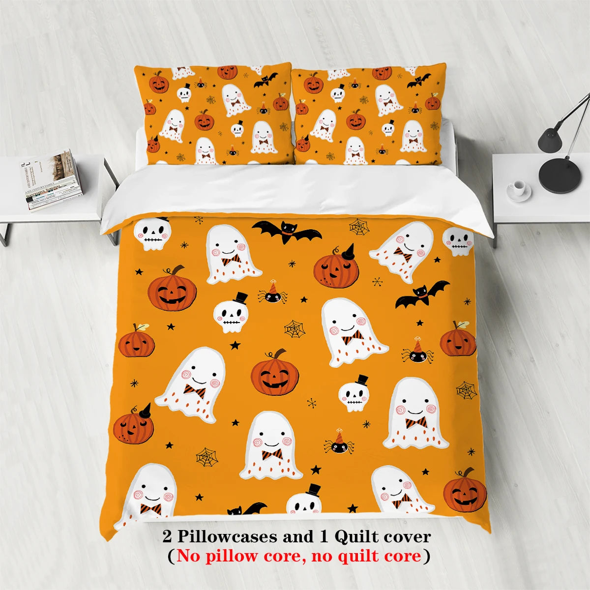 3-piece Halloween Bed Covers