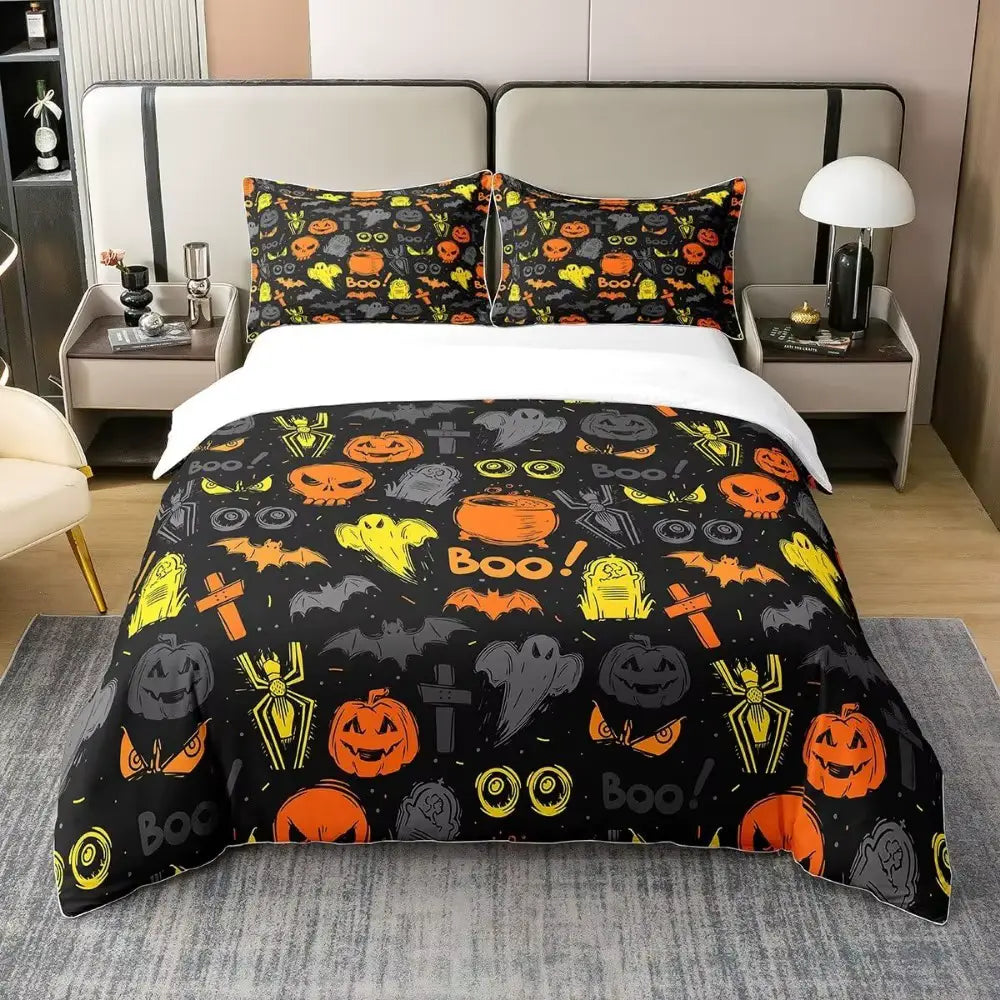 Halloween Theme Bedding