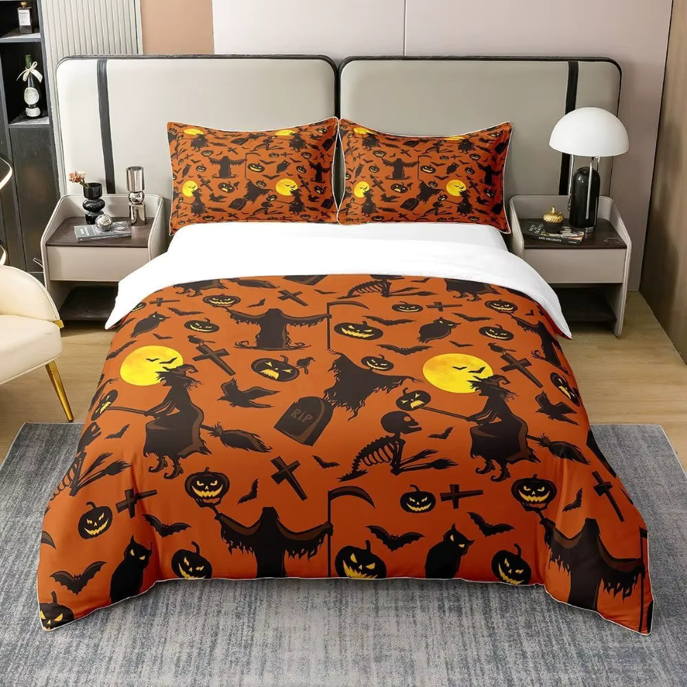 Halloween Theme Bedding