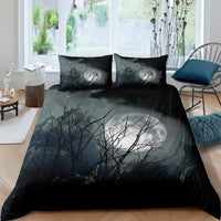 Halloween Skull Grave Bedding