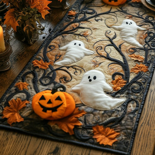 Spooky Jitters Quilted Table Runner