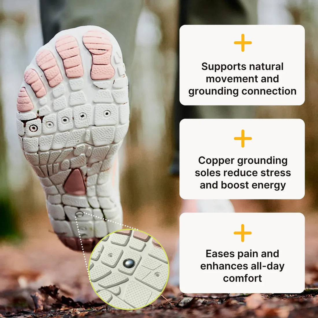 Motion Ground™ – Copper-Grounded Barefoot Shoes for Natural Balance (Unisex) (1+1 FREE)