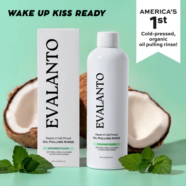 100% Organic Spearmint Oil Pulling Rinse