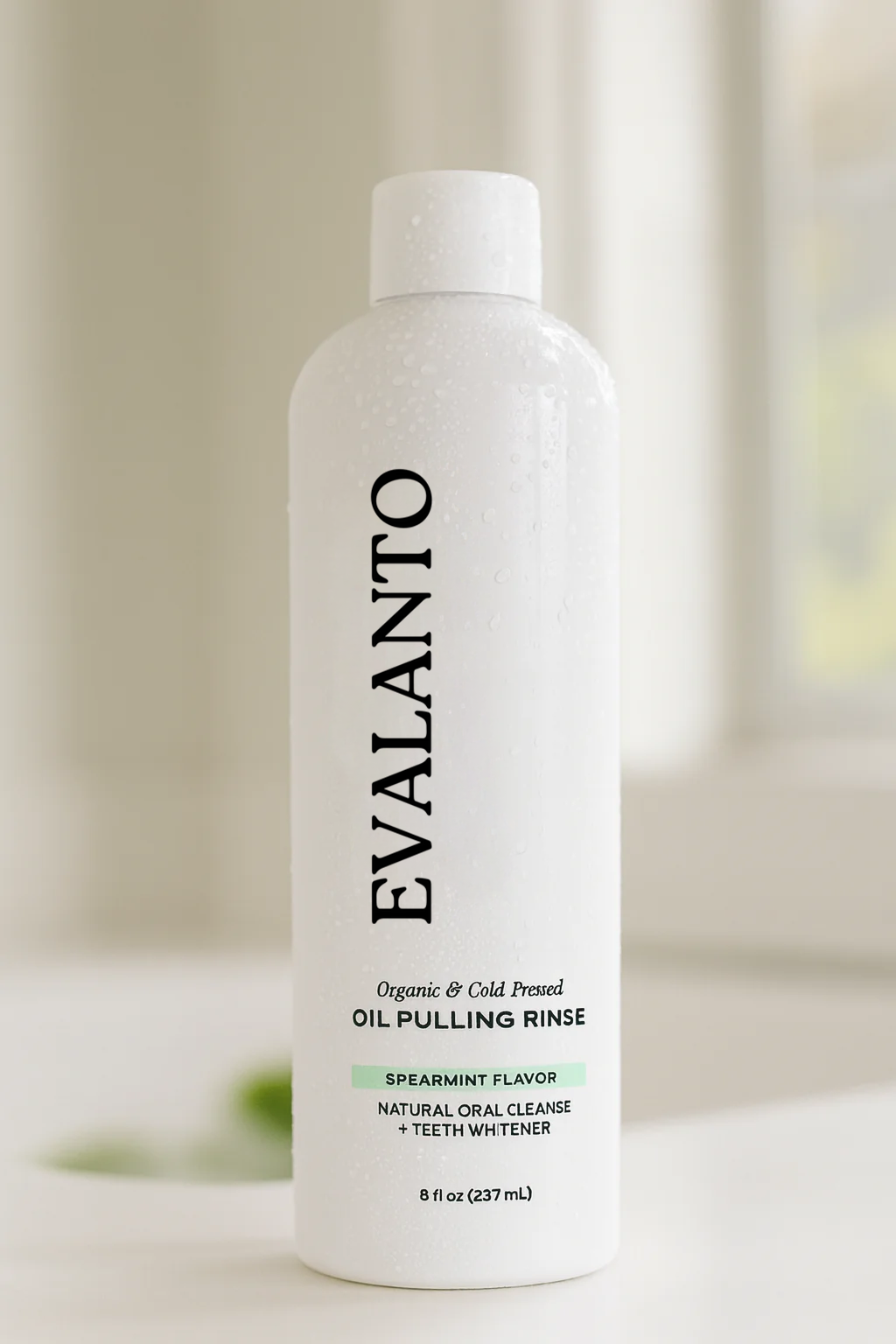 100% Organic Spearmint Oil Pulling Rinse