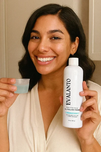 100% Organic Spearmint Oil Pulling Rinse