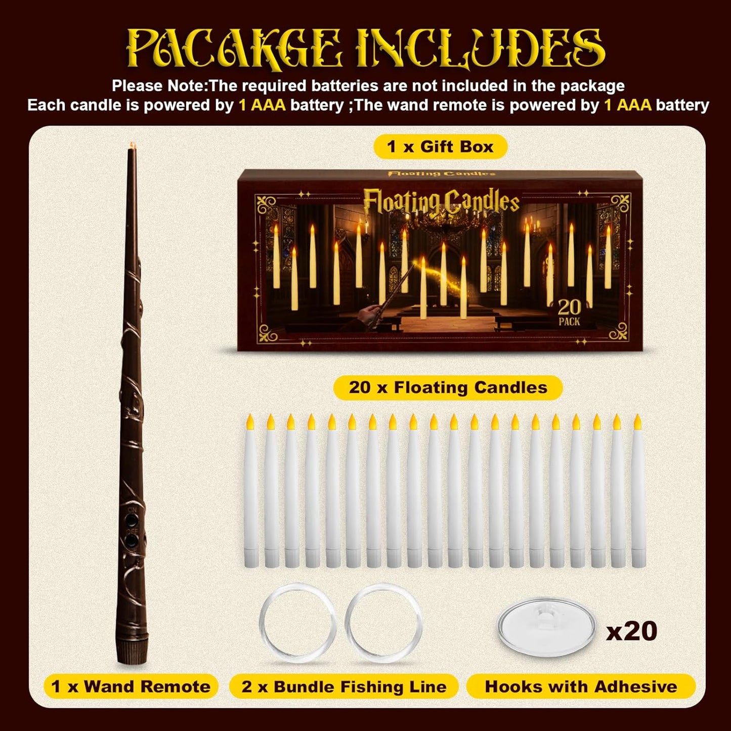 Magic Floating Candles