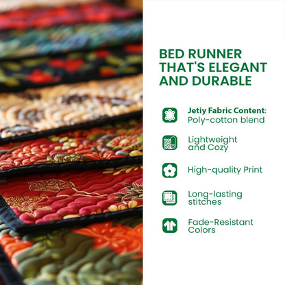 Haunted Dreams Quilted Bed Runner