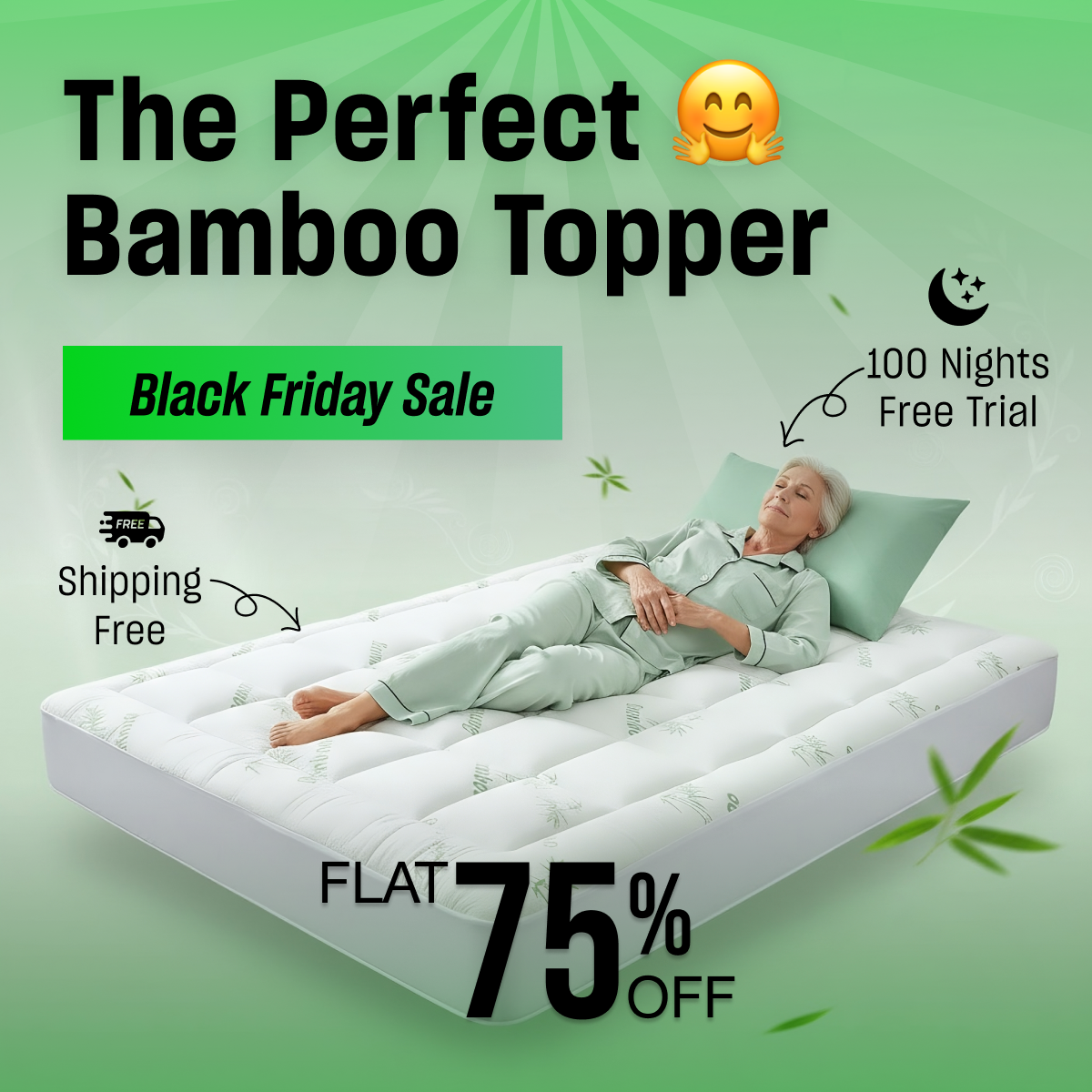 Stay Cool All Night with Bamboo Technology