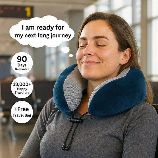 AirRest® Memory Foam Travel Pillow
