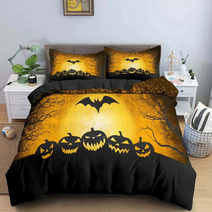 Horro Halloween Castle Bedding