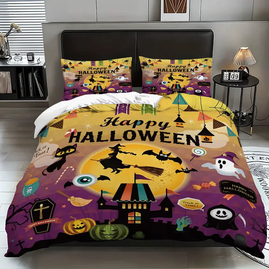 Halloween Castle Ghost Bedding