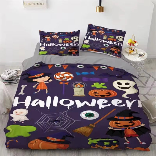 Halloween Duvet Cover Bedding