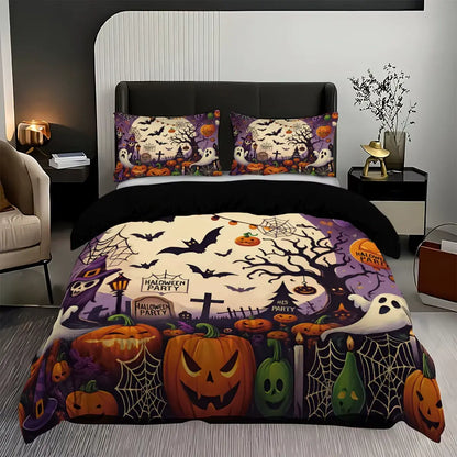 Halloween themed patterned Bedding