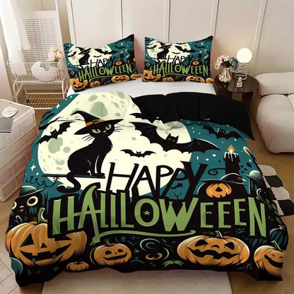 Halloween horror castle Bedding