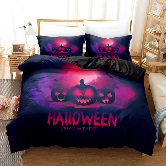 Horro Halloween Castle Bedding