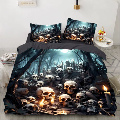 Horro Halloween Castle Bedding