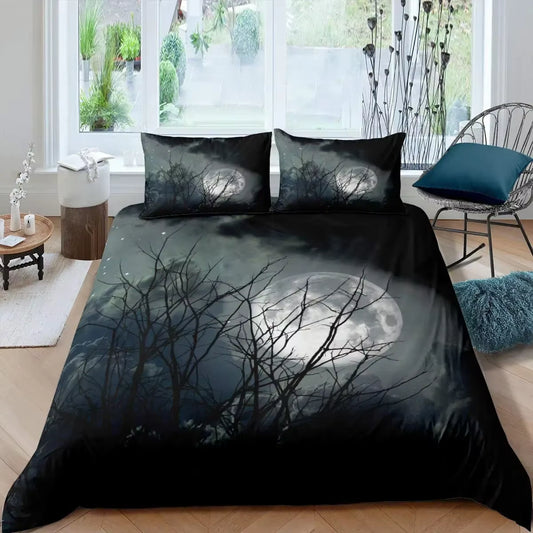 Halloween Skull Grave Bedding