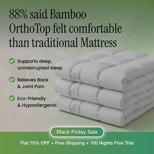 Bamboo OrthoTop™ – Wake Up Without Pain