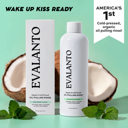 100% Organic Spearmint Oil Pulling Rinse